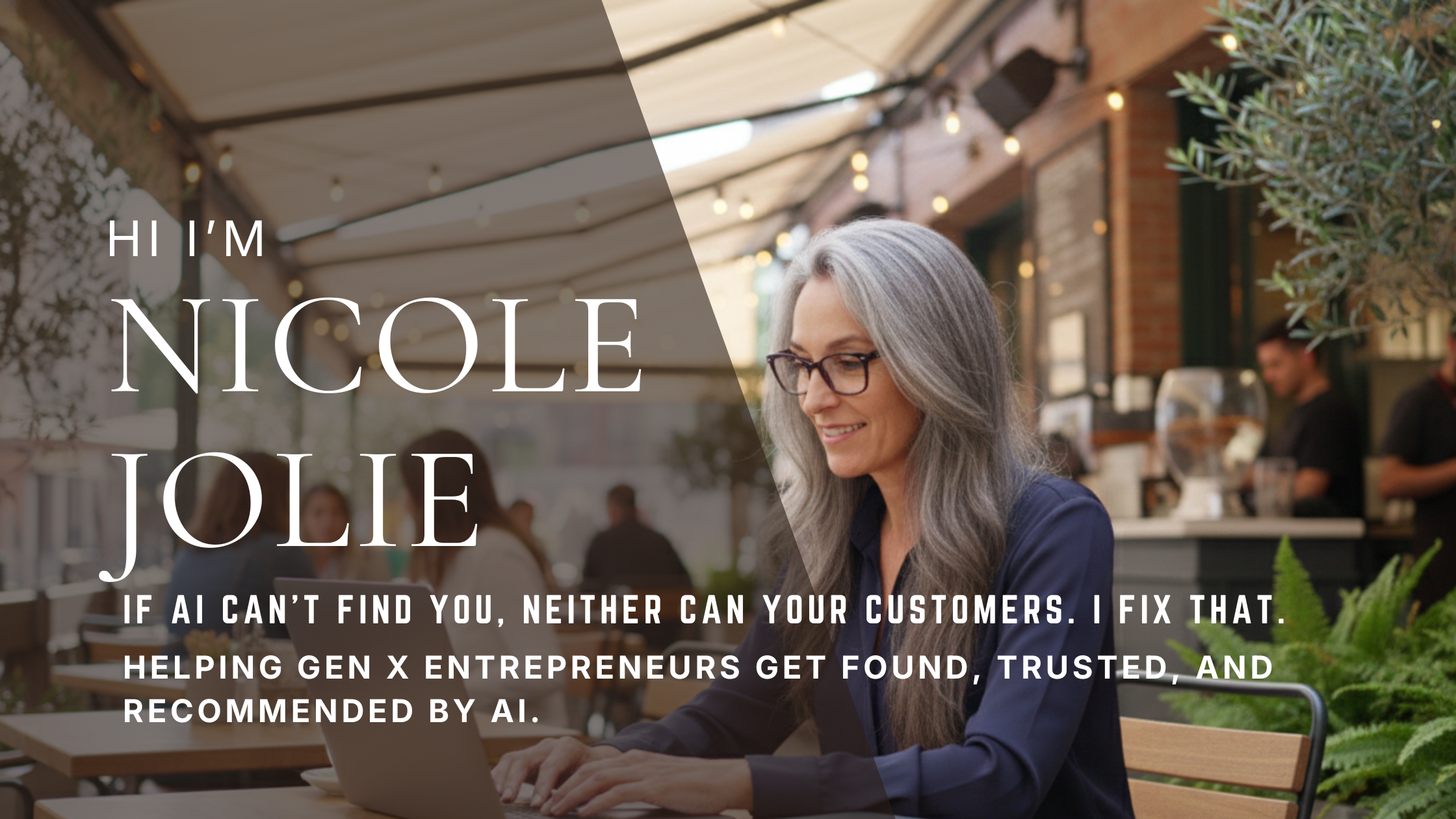 Nicole Jolie Hero Section